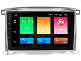 Магнитола серии AD Toyota Land Cruiser 100 2003-2007 10 дюймов на Android 10